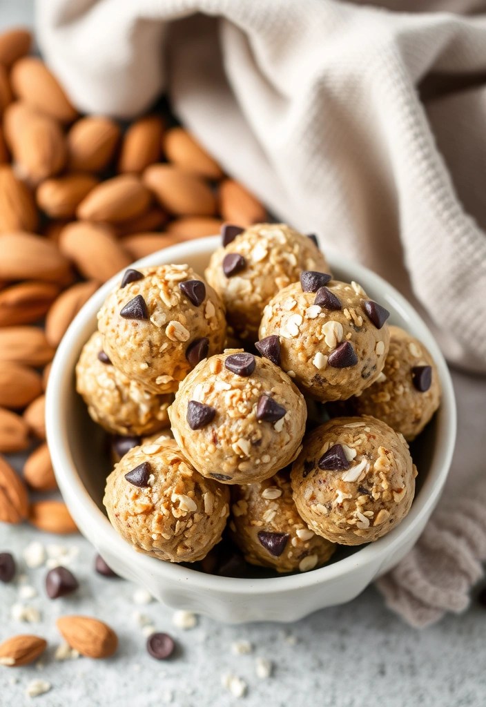 21 Delicious Healthy Eating Recipes That'll Make You Forget Junk Food Exists! - 14. Almond Butter Energy Balls