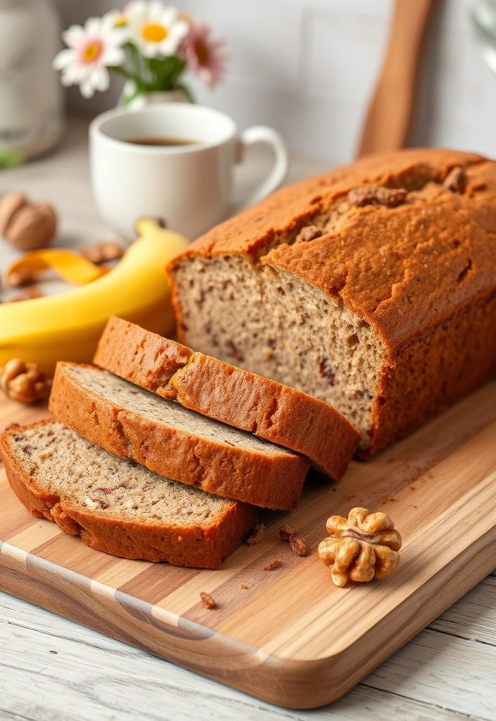 21 Delicious Healthy Eating Recipes That'll Make You Forget Junk Food Exists! - 17. Whole Wheat Banana Bread