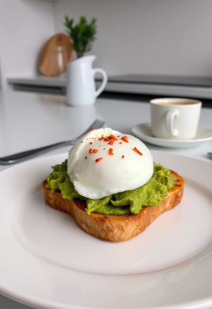 21 Delicious Healthy Eating Recipes That'll Make You Forget Junk Food Exists! - 2. Avocado Toast with Poached Egg