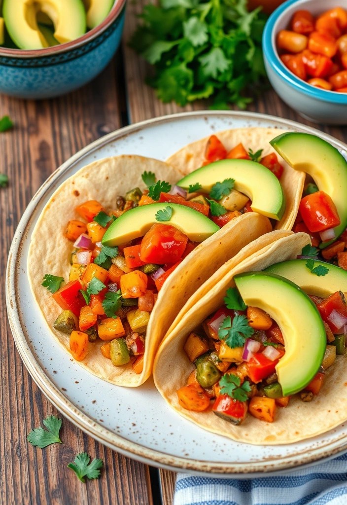 21 Delicious Healthy Eating Recipes That'll Make You Forget Junk Food Exists! - 21. Veggie-Packed Tacos
