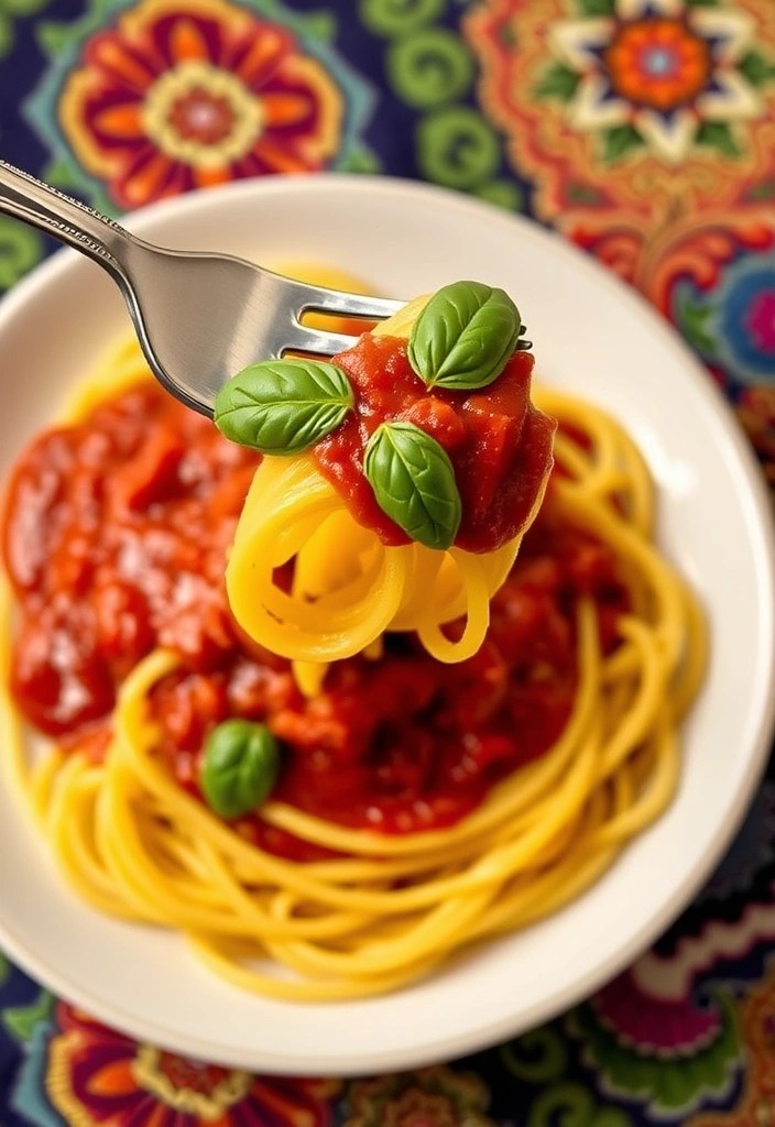 25 Simple Meal Prep Recipes Using Everyday Ingredients (Save Time and Money!) - 10. Spaghetti Squash with Marinara