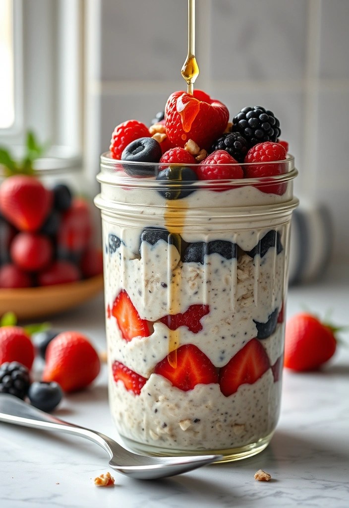 25 Simple Meal Prep Recipes Using Everyday Ingredients (Save Time and Money!) - 3. Overnight Oats