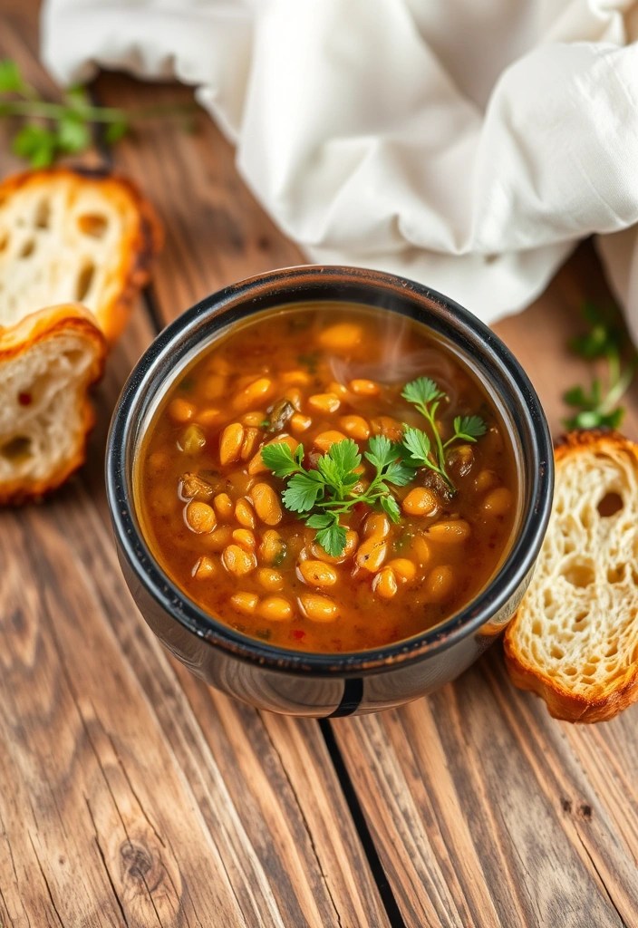 25 Simple Meal Prep Recipes Using Everyday Ingredients (Save Time and Money!) - 6. Lentil Soup